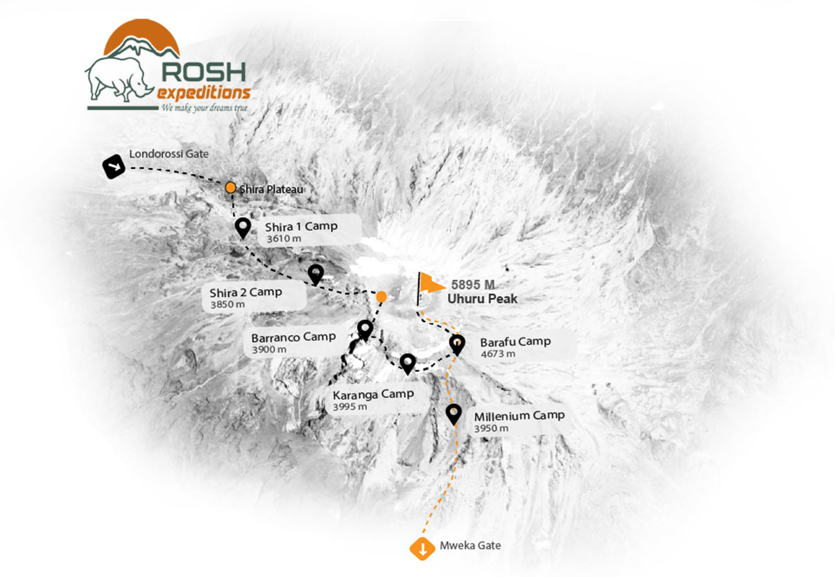 Best Kilimanjaro Trekking Routes