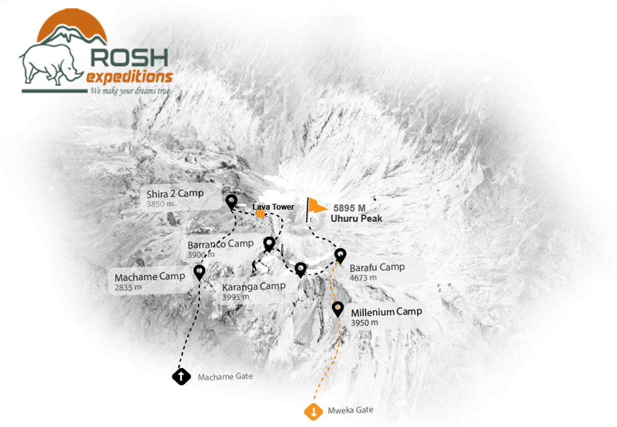 Best Kilimanjaro Trekking Routes